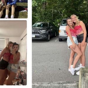 A perfect 4th of July top that stays in place!! I’ve worn this once!